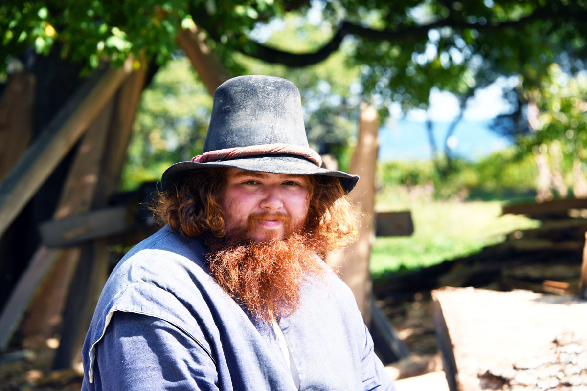 043 The re-enactors at Plimoth Plantation dressed in 17th century attire.jpg